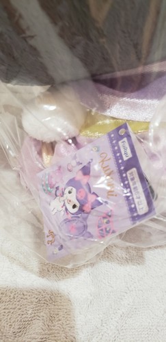 NWT My Melody KUROMI Happy Birthday Big Plush Doll 35cm Sanrio Toreba Japan - Picture 5 of 5