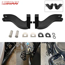 Passenger Foot Peg Mount Kits For Harley Touring Road King Electra Glide 93-2023