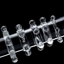 7pcs Transparent Cock Scrotum Ring Stretch Ball Stretcher set 10mm-25mm Toys