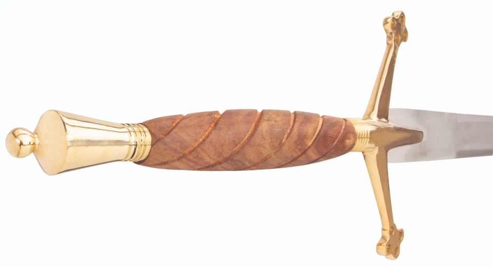 Espada Claymore Escocesa Medieval 43" Tamaño Completo Caballero Fantasía a Dos Manos Foto 3 de 4