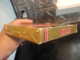 KLAX Nintendo NES Game Original 1990 TENGEN Cardboard Collector Case **BOX**