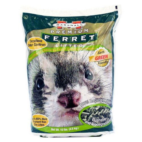 Premium Ferret Litter Bag 10 lbs By Marshall - Picture 1 of 1