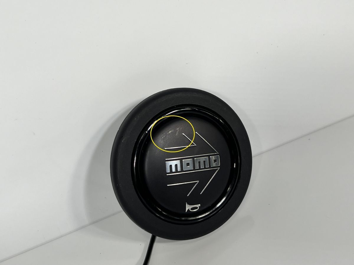 MOMO Veloce Racing Steering Wheel 340mm Black Leather Yellow