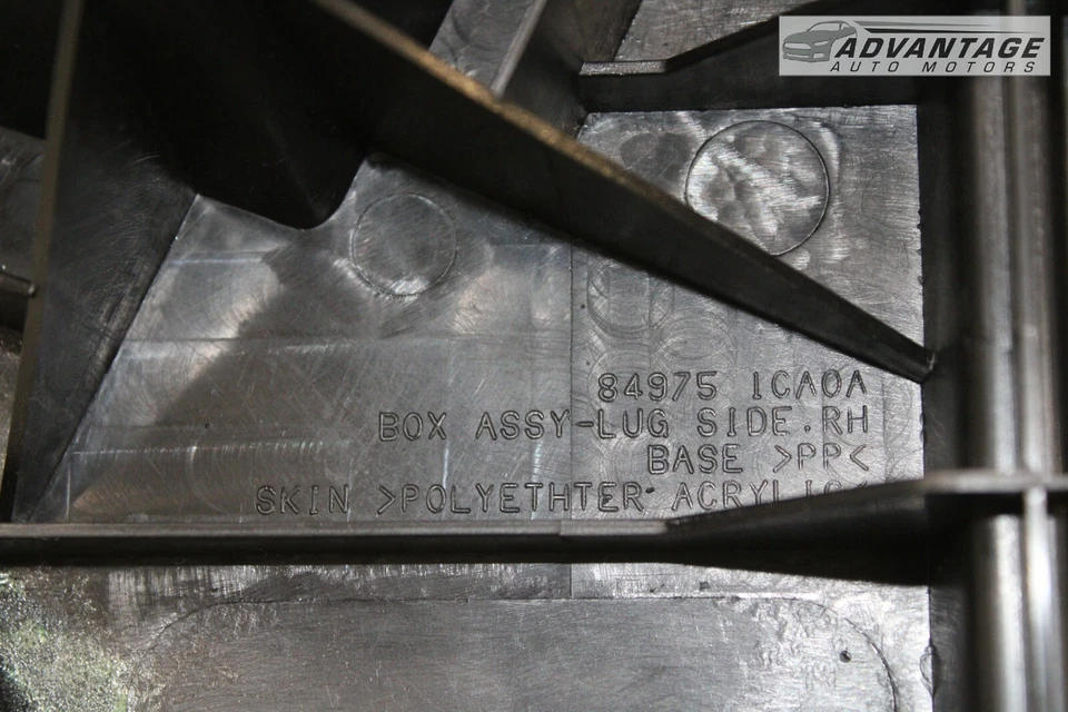 INFINITI QX70 2014-2017 MALETERO TRASERO PISO CARGA REPUESTO EQUIPAJE CUBIERTA CAJA DE HERRAMIENTAS OEM Foto 4 de 4