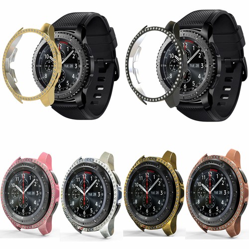 Bling Diamond Case for Samsung Galaxy Watch 42/46mm Gear S3 Frontier Cover  Shell | eBay