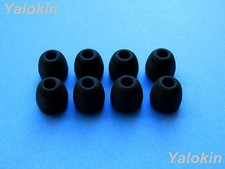 8pcs Small BK Replacement Eartips - Earbuds for Jaybird X3 Wireless Headphones
