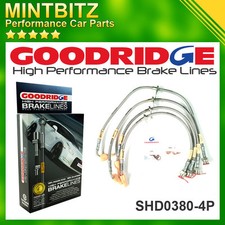 Honda Civic Type-R EP3 2001-2005 Zinc Plated Goodridge Brake Hoses SHD0380-4P