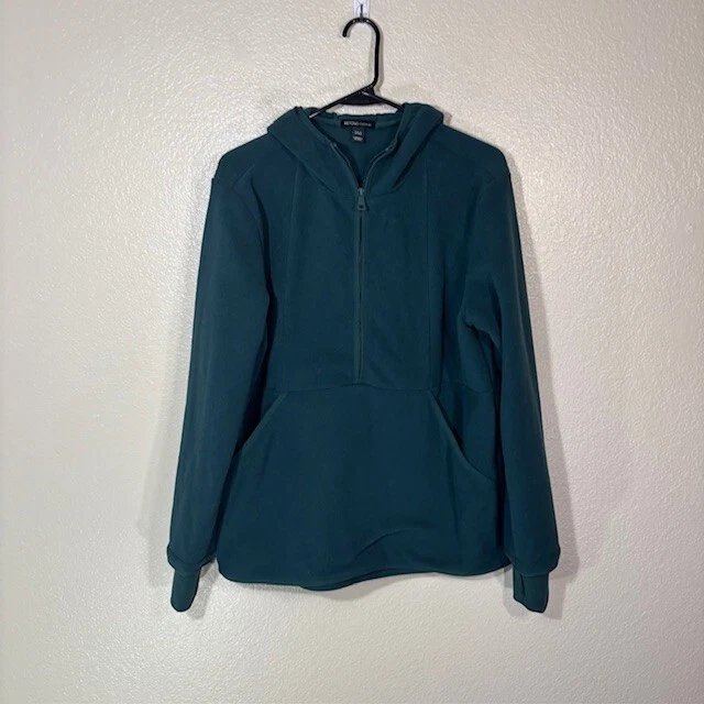 beyond-yoga hoody fleece full zip athleisure thumbhole jacket