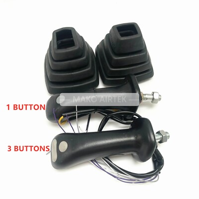 3 +1 BUTTONS Screw O.D.:12mm 1 Pair Joystick Handle Fits YANMAR Vio75 EXCAVATOR