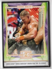 John Cena 2020 Topps Transcendent WWE Superstar Tribute Card #23 Only 50 Made