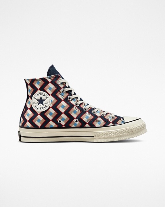 Size 9 - Converse Chuck 70 High Twisted Classics - Obsidian for