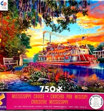 Mississippi Cruise by Ceaco 750 Piece Jigsaw Puzzle