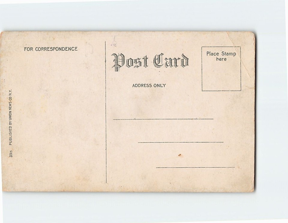 Postcard The Fountain Lakewood New Jersey USA eBay