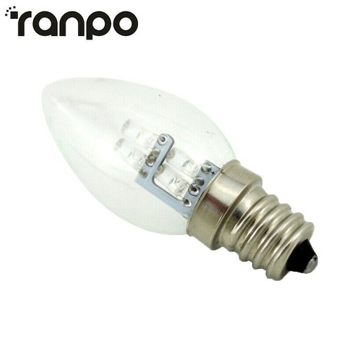 Ranpo E12 4 LEDs Candle Light Chandelier Lamp Bulb Equivalent 10W Incandescent - Picture 6 of 13