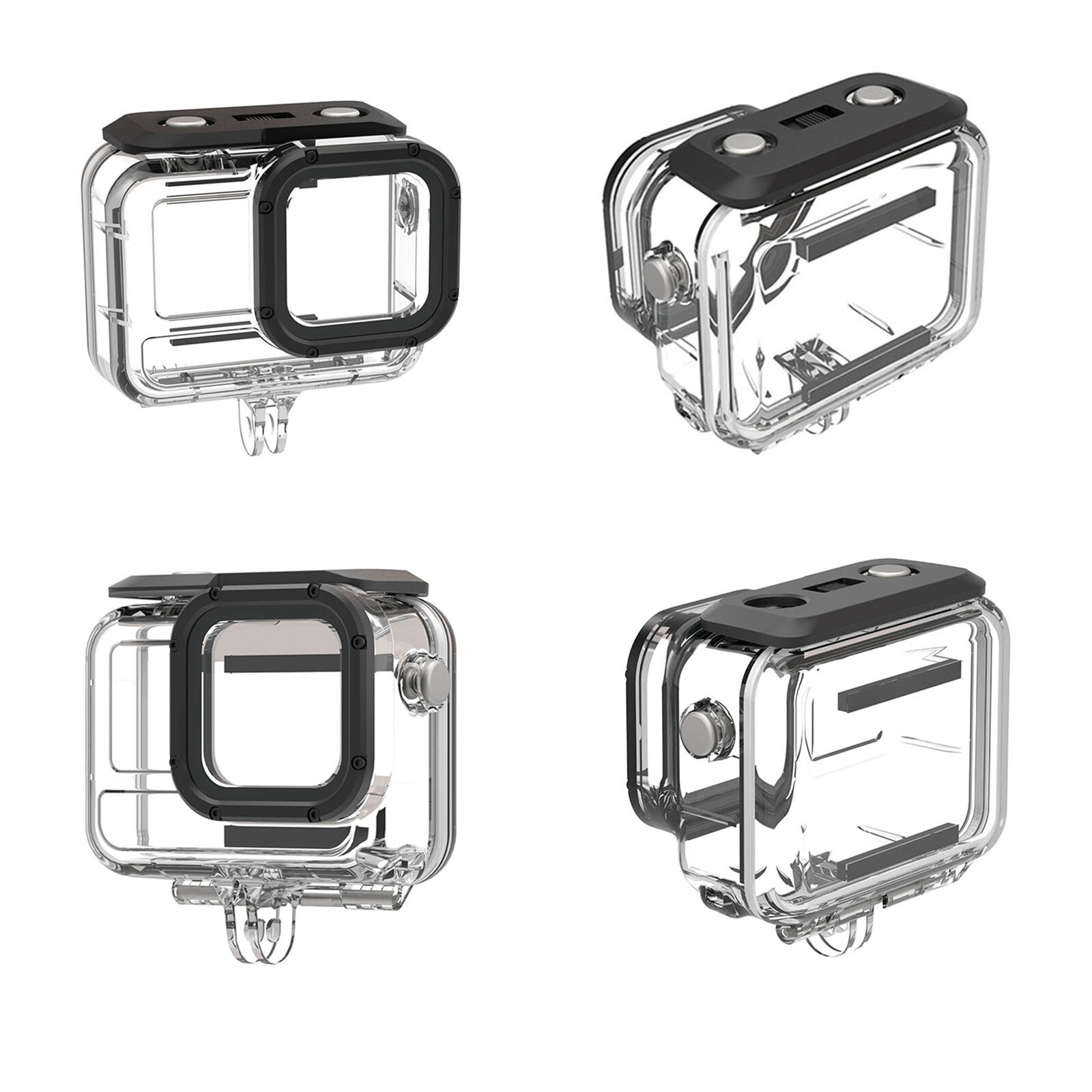 Action Camera Dive Case Waterproof Case For Insta360 Ace/Ace Pro Camera Parts-image