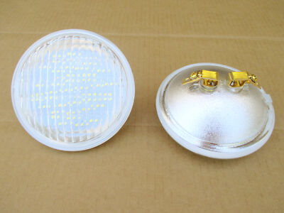 2 LED HEADLIGHTS LAMPS BULBS 4411 4410 10W 10 WATT 4.5'' 4 1/2'' PAR36 12V