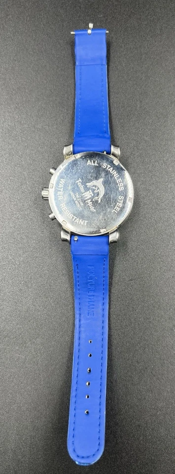 Techno Master 46MM Reloj Hombre Cronógrafo Fecha Bisel Diamante Genuino TM2108 Foto 4 de 4