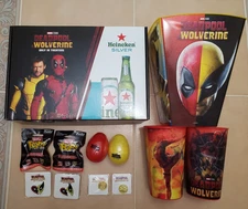 Deadpool & Wolverine "BEST BUBS" Funko Pops & Assorted Merchandise Set