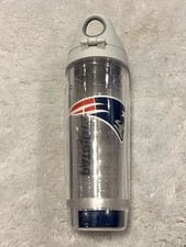 Tervis Tumbler Large 24oz Large Bottle Cup New England Patriots Gray Lid