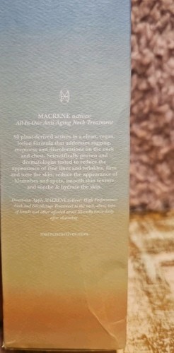 Soin Cou & Décolleté MACRENE ACTIVES - Traitement Anti-rides Haute Performance 30ml
