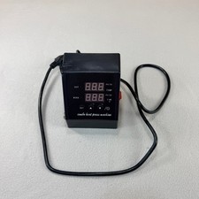 Digital Controller for Combo Heat Press Machine 4-Pin Replacement Unit Black