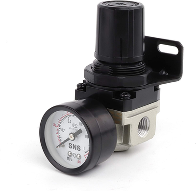 #ad #ad Air Compressor Pressure Regulator With Bracket and Gauge Female Thread 1 4 NPT 0 $29.81