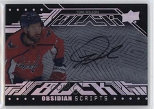 2023-24 SPx UD Black Obsidian Scripts SP Tom Wilson #OS-TW Auto