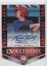 2012 Elite Extra Edition Aspirations Die-Cut Signatures /100 Tony Renda Auto 0a7
