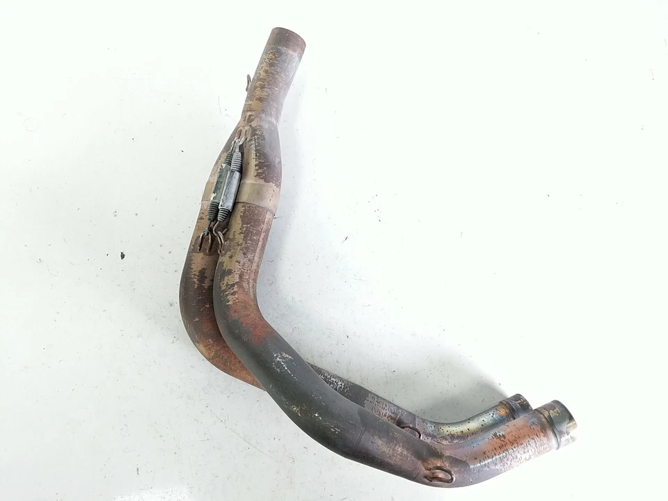 04 Yamaha YZF-R6 R6S Cabezales de escape Tubos de cabeza (A) Foto 2 de 4