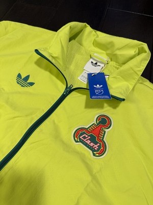 NWT Adidas San Jose Clash/Earthquakes Green Archive Anthem Jacket Size Large