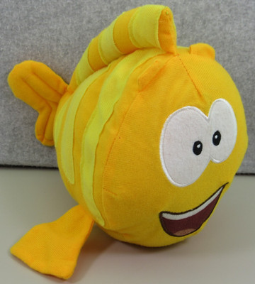 Nickelodeon Bubble Guppies MR GROUPER Fish Plush Stuffed 10'' Orange Teacher 2013