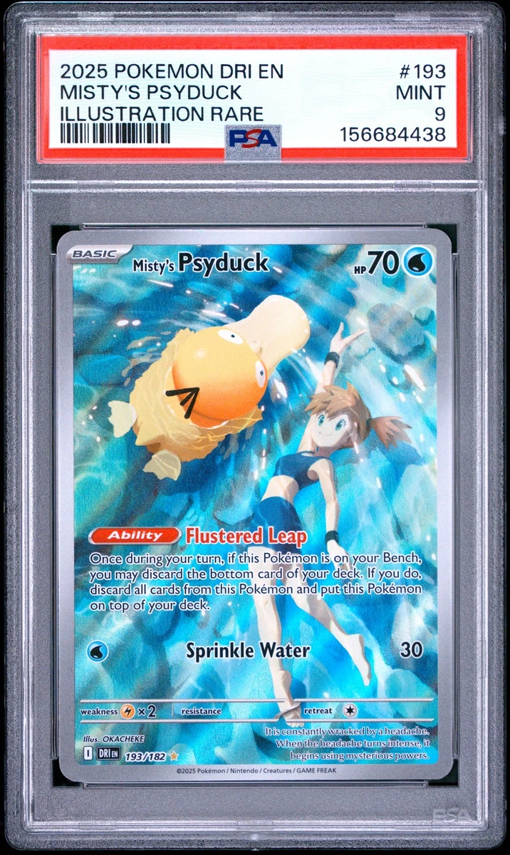 Las mejores ofertas en Misty's Psyduck 193/182 Sv10: Destined