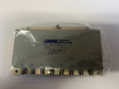 Midwest Mikrowelle PWD-5512-08-001-79 SMA 8-WEGE-SPLITTER 2,5-3,5 GHZ