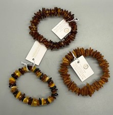 Midwest Amber Genuine Baltic Amber Bracelet Made in Lithuania NWT