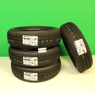 #ad Set of 4 Yokohama Tire 155 65R13 73S BluEarth ES32B R6259 Summer ECO Long Life $338.00
