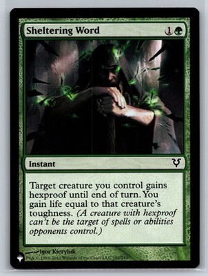 Sheltering Word C The List Reprints 192/244 NM