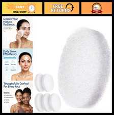 Cleansing Face Sponges Gentle Exfoliating Compressed Pads Reusable Makeup Re
