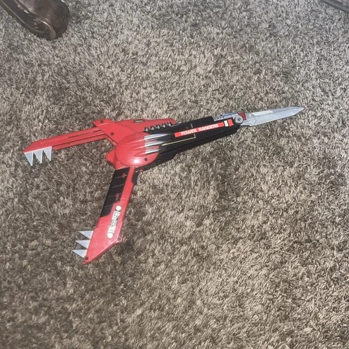Vintage Power Rangers Blade Blaster Bandai Red Dragon Toy 90s 1991 Tested Works