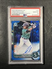 JONATAN CLASE 2022 Bowman Chrome Sapphire Auto PSA 10