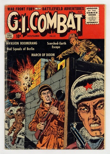 GI Combat #42 GD/VG 3.0 1956