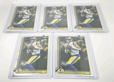 (5) Matthew Stafford 2025 Topps Chrome Football #169 MVP Buy Back Lot Of 5 Cards