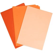  60 Sheets Gift Tissue Paper Bulk,20" x 14",Tissue Paper for Gift Orange