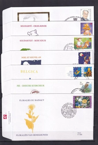 [LG78400] Belgium Nice Lot FDC First Day Cover UNG
