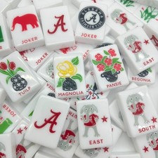 University of Alabama Mahjong Set Free Shippi...