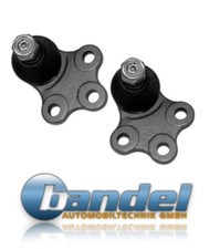 2x TRAGGELENK FÜHRUNGSGELENK passend für OPEL ASTRA F VECTRA A CALIBRA A ASCONA