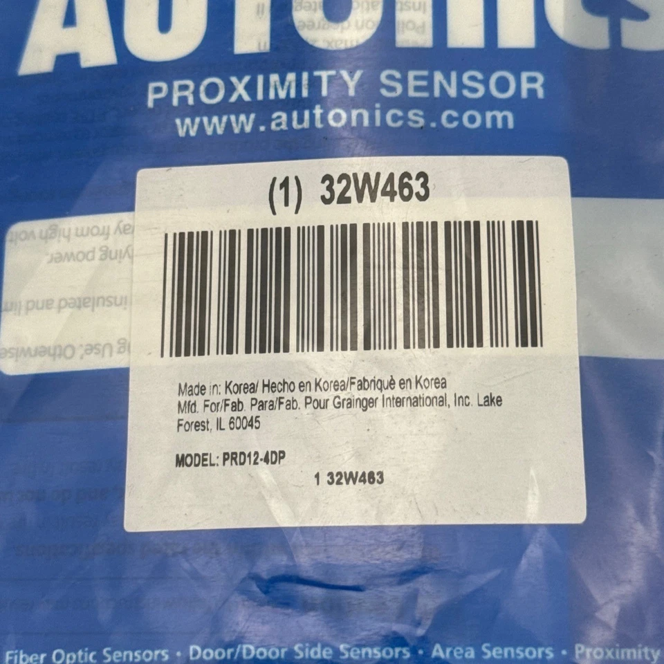 Autonics PR Series Proximity Sensor PR12-4DP Made In Korea CE Certified - Image 4 of 4