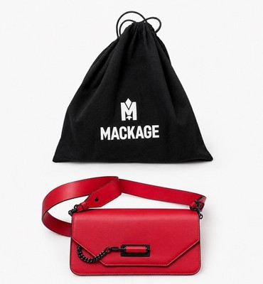 Classic Mackage Keeley crossbody bag (red, great condition, Dust Bag included!)