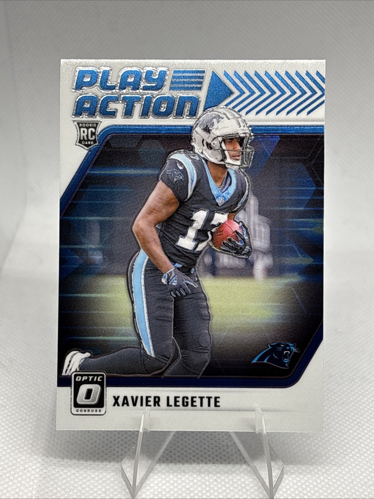 2024 Donruss Optic #10 Xavier Legette Play Action