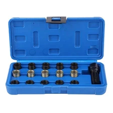 M14x1.25mm 14mm Spark Plugs Reamer Thread Repair Kit For Automotive Maintenance