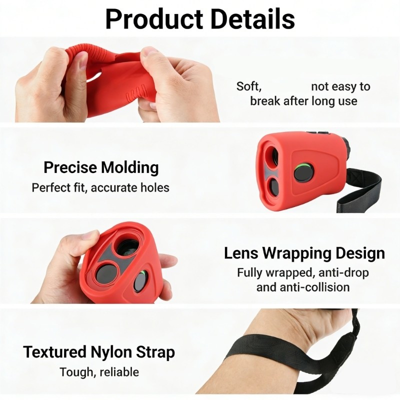 Golf Rangefinder Case Universals Silicone Cover Holder Replacement ...